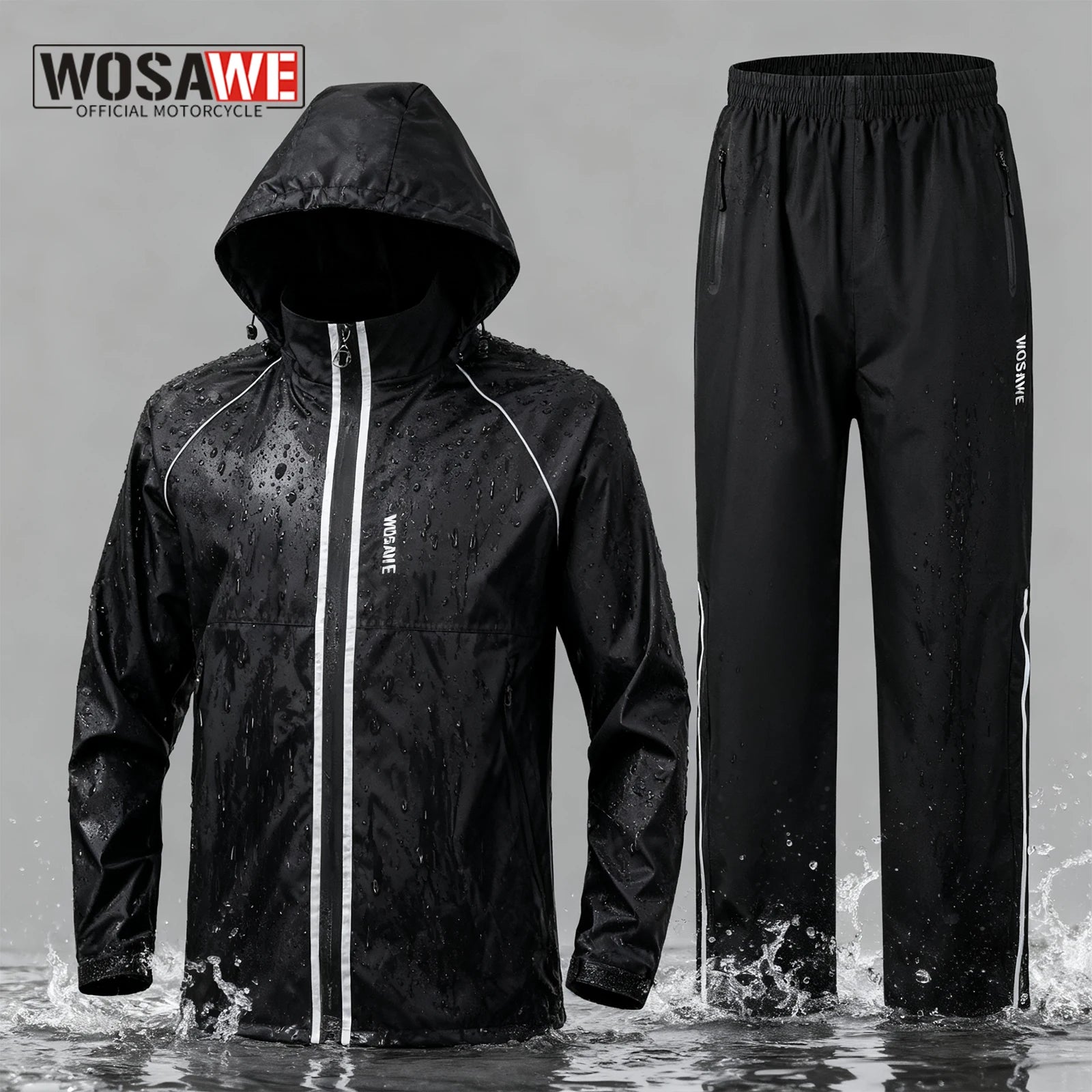 WOSAWE All-Weather Riding Rain Suit – Jacket & Pants