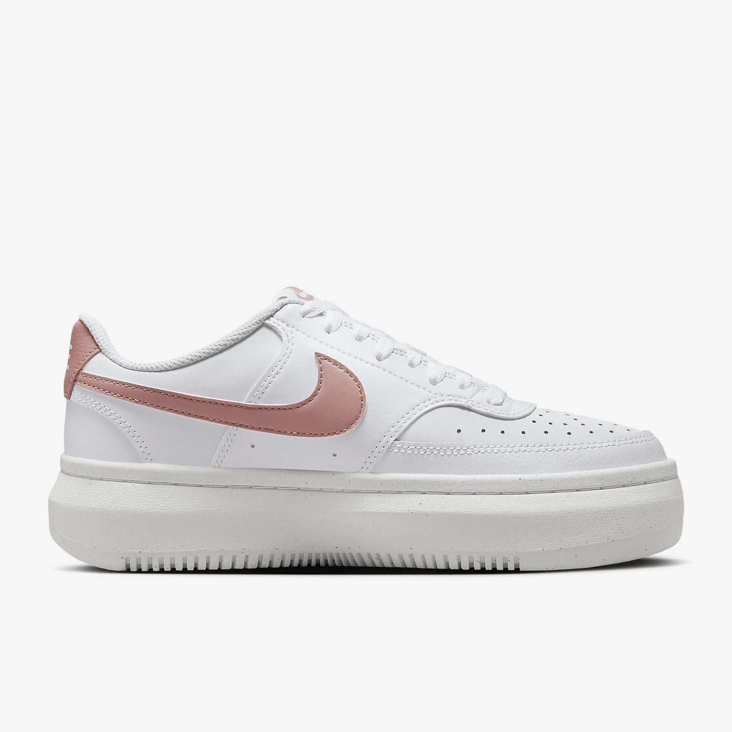 Nike Official Genuine Court Vision Alta Women's Thick-Sole Casual Sneakers DZ5394-102