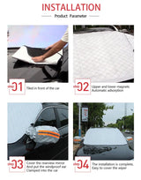 All-Season Car Windshield Cover – UV & Snow Protection