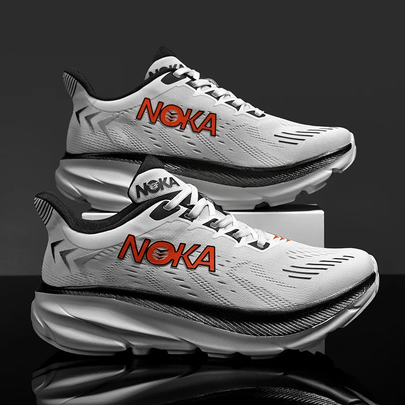New Fashion Men Light Running Shoes Cushion Training Shoes Lightweight Wear-Resistant Sneakers