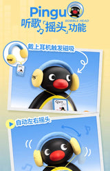 Pingu Bluetooth Speaker Plush Doll – Head-Bobbing