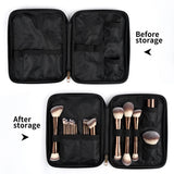MAANGE Pro Makeup Brush Kit 20pcs Brushes with Storage Bag Dual End Foundation Powder Blush Eyeshadow Brush Beauty Blending Kit