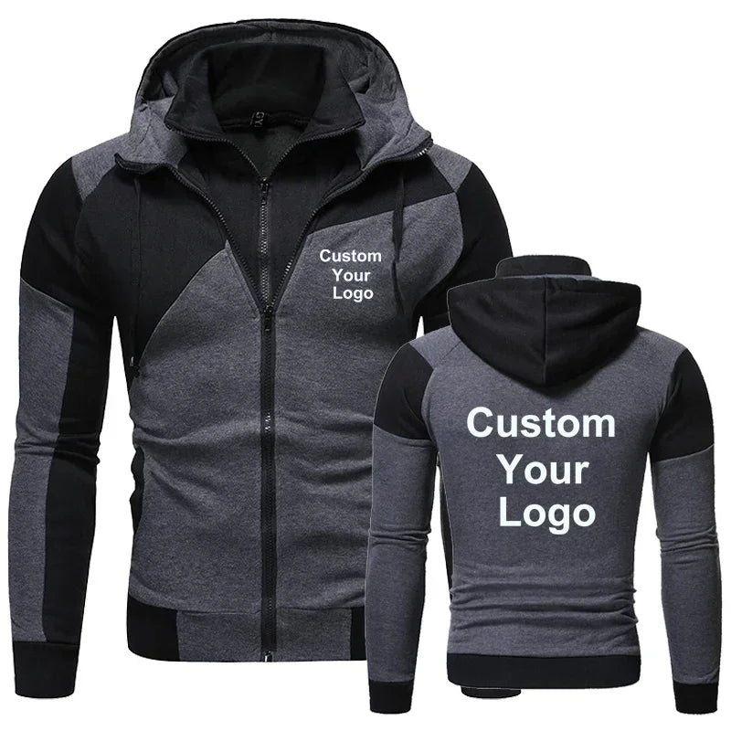 Men's Double-Zipper Hoodie