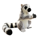28cm Wild Lemur Plush Toy – Lifelike Stuffed Animal