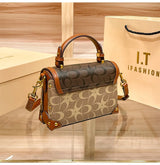 Contrast Color Luxury Box Bag