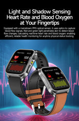 2026Hot AI-GPT Diagosis ECG Health SmartWatch Blood Pressure Lipid Uric Acid 650nm Dual-Probelaser Heart Analysis Smart bracelet