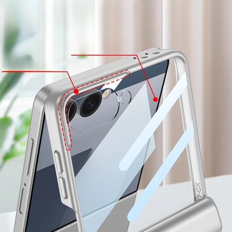Samsung Galaxy Z Flip Magnetic Case with Hinge Protection