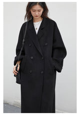 Retro Double-Sided Woolen Overcoat