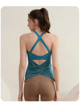 Trendy Two-Piece Yoga Set | High-Impact Sports Bra & Performance Leggings