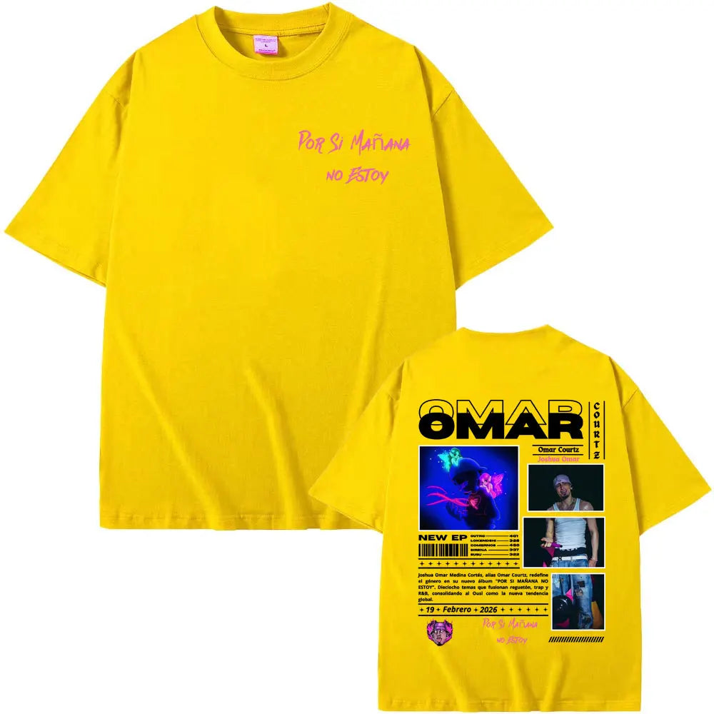 Omar Courtz 2026 Tour Cotton Graphic T-Shirt