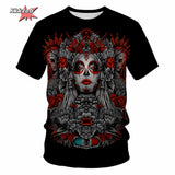 Men's Skull Beer Graphic T-Shirt