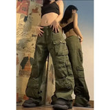 Women’s Y2K Wide-Leg Cargo Pants