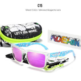 KDEAM Men's Polarized Sunglasses Square Casual Outdoors Sun Glasses Women Unisex Sunglass For Couple With New Package