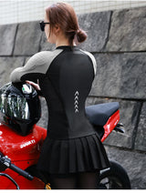 WOSAWE Women Motorcycle Jacket Downhill Motocross Motorbike Reflective Summer Biker Riding Clothing Apparel