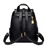 Luxury Vintage Leather Backpack