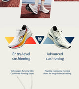 QIAODAN LH 600 Max Men's Running Shoes Breathable Sport Shoes 2026 Thick-soled Lightweight Jogging Sneakers QXB023254214R