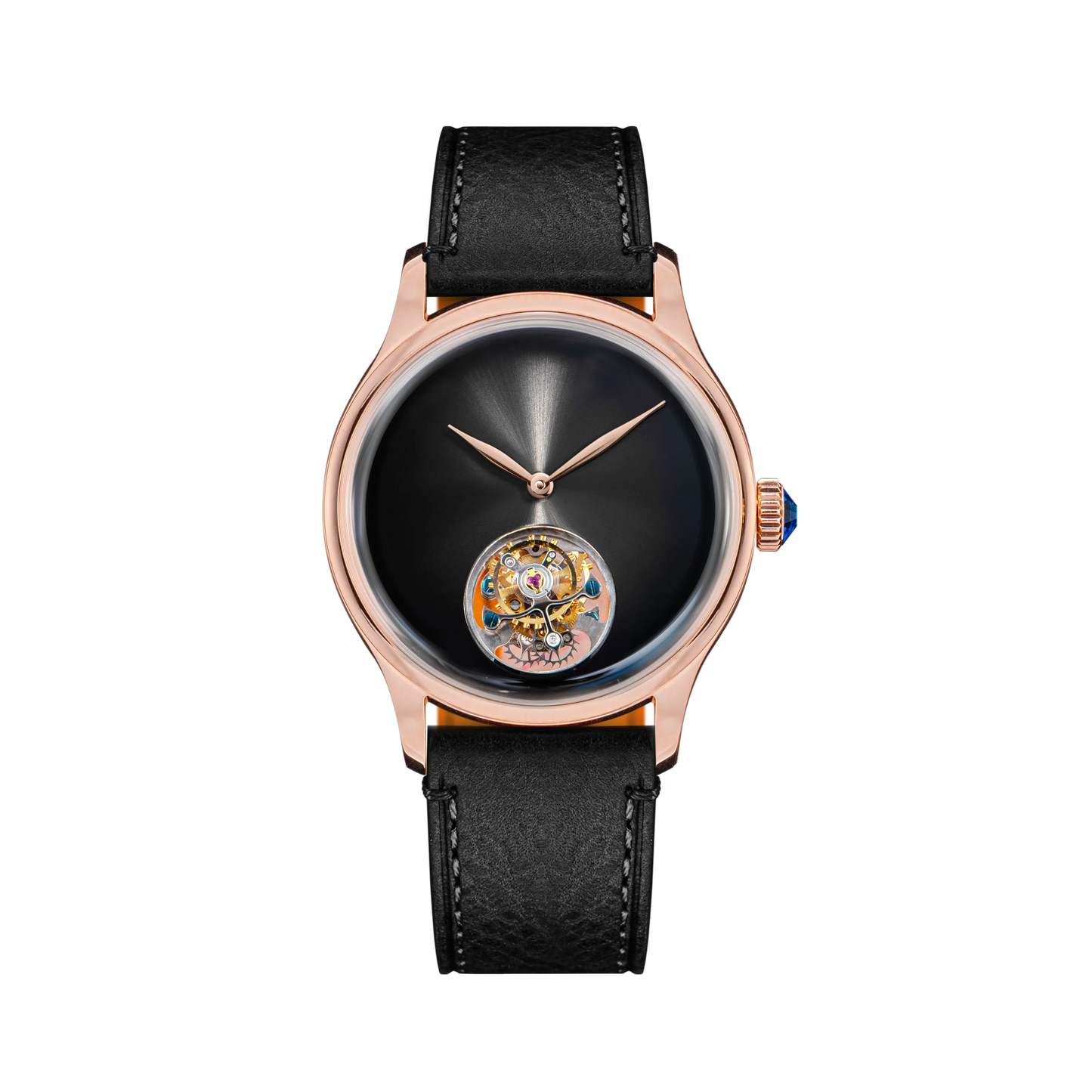 SUGESS 38mm Tourbillon Minimalist Watch | Seagull S8000 Movement