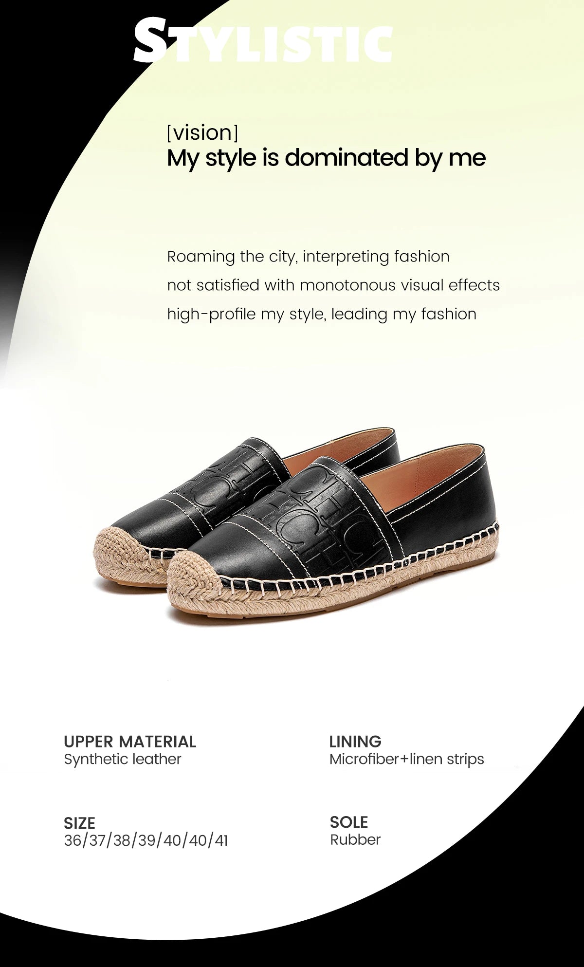 CHCH Women's Handmade Hemp Flat Beach Shoes