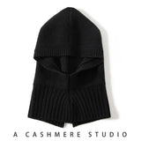 Luxe 100% Cashmere Knitted Beanie & Scarf Set