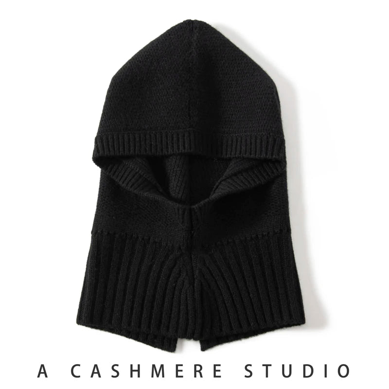 Luxe 100% Cashmere Knitted Beanie & Scarf Set