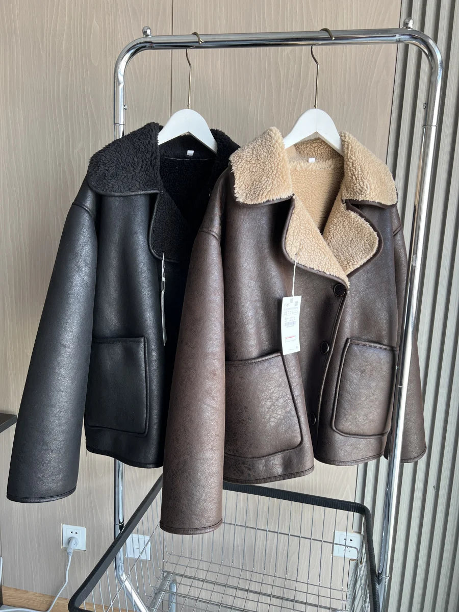 Women’s ZW Series Oversized Long-Sleeve Warm Coat