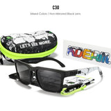 KDEAM Men's Polarized Sunglasses Square Casual Outdoors Sun Glasses Women Unisex Sunglass For Couple With New Package