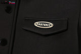 Weird Puss Fashionable Special Sleeve Jacket Women Y2K Autumn Warmth Solid Single-Breasted Wild Street Causal Short Outwear Coat