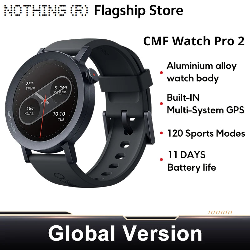 CMF Watch Pro 2 – Global Edition Smart Watch