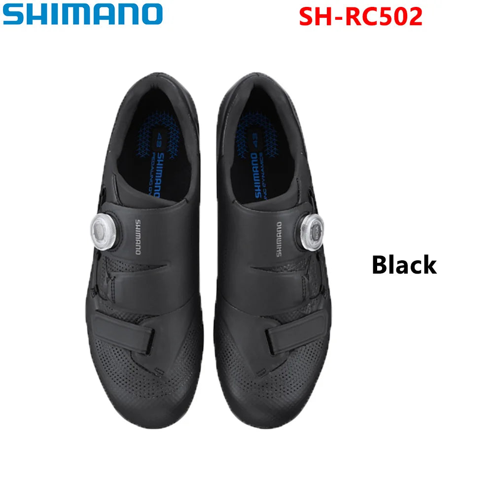 Shimano RC502 RC503 Road Bike Lock Shoes RC5 RC500 RC502 Carbon Fiber Sole Road Bike Self-locking Riding Shoes Locking Shoes