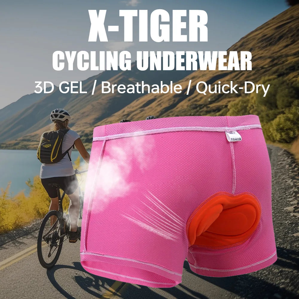 Women’s 3D Padded Cycling Underwear