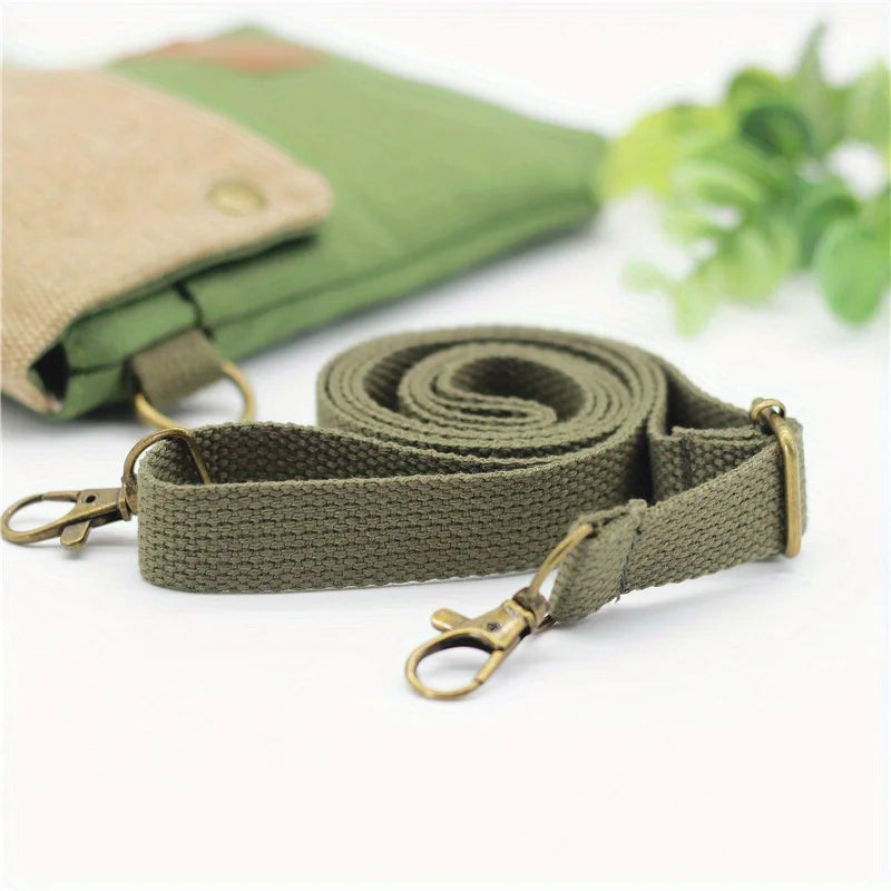 Mini Canvas Crossbody Phone Bag