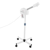 750ml Ozone Facial Steamer Height Adjustable Sprayer 360° Rotatable Movable Skin Care Equipment for Salon Beauty Spa White/Black