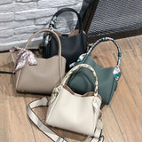 YANATARI Female Genuine Cow Leather Bag for Women Bag Blue Handbag New Crossbody Bucket Bag Luxury Shoulder Bag Tote Bag Medium