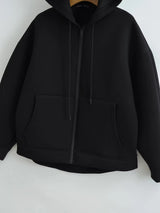 Women's Relaxed Zip-Up Hoodie with Pockets