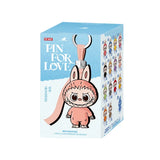 POP MART LABUBU THE MONSTERS PIN FOR LOVE Series Vinyl Plush Pendant Blind Box Toys Kawaii Anime Action Figure Surprise Mystery