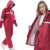 Waterproof Reflective Rain Suit – Jacket & Pants Set