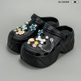 Women’s 9CM High-Platform Garden Clogs