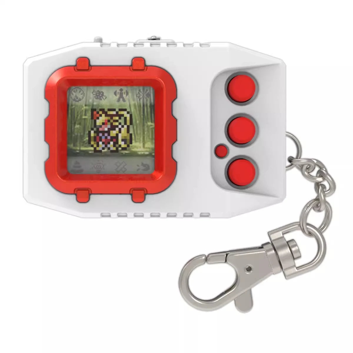 New Bandai Digital Monster Original V-Pet Digimon Color Digivice G 70th Anniversary War Greymon Model Birthday Gift Toy