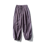 Men's Colorblock Wide-Leg Pants