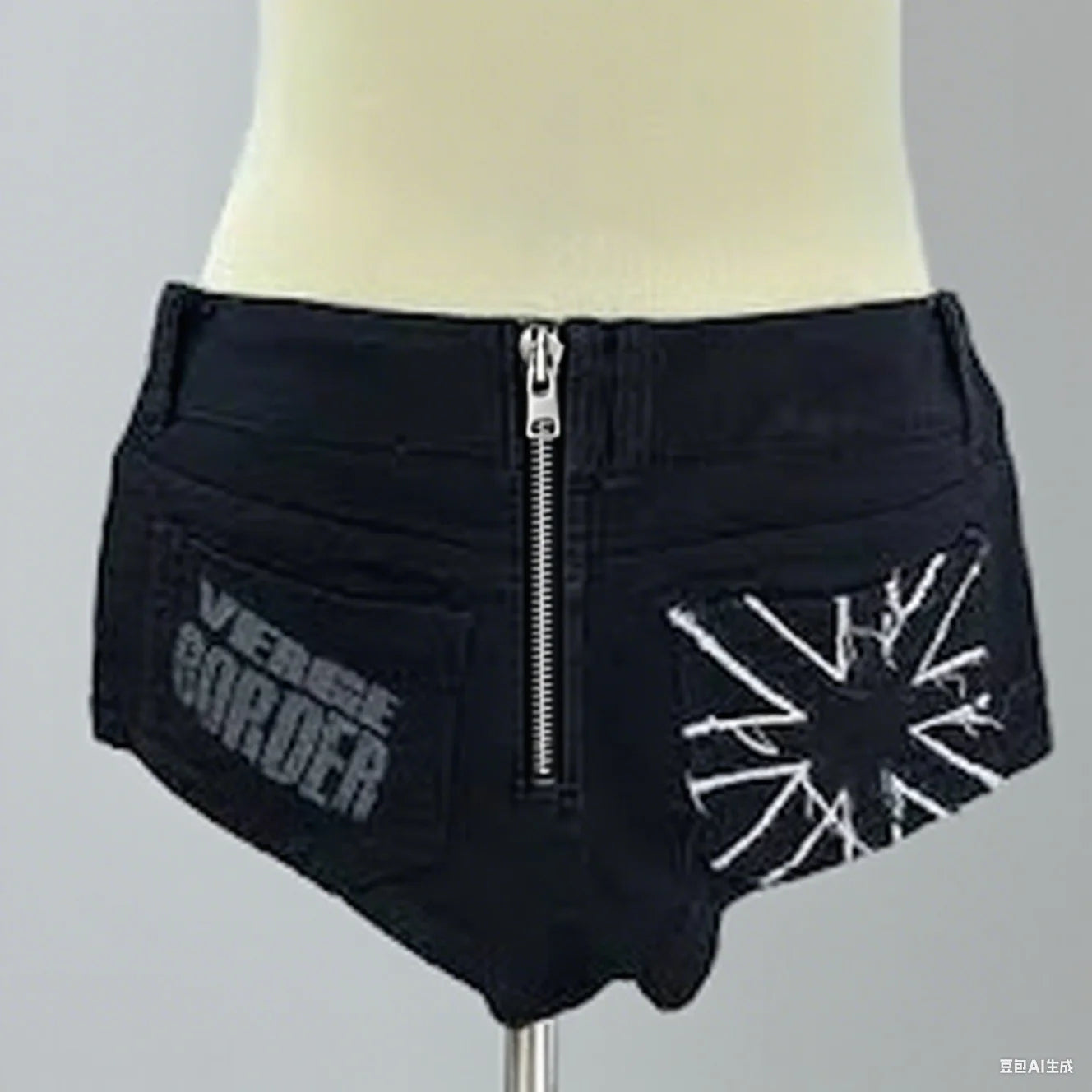Y2K Baggy Cartoon Embroidery Jeans