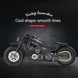 2024 Technical Motorcycle Building Blocks Bricks Duke Harleys Motorbike Racing Car Assemble Model Moc Vehicle Toys for Kids Gift