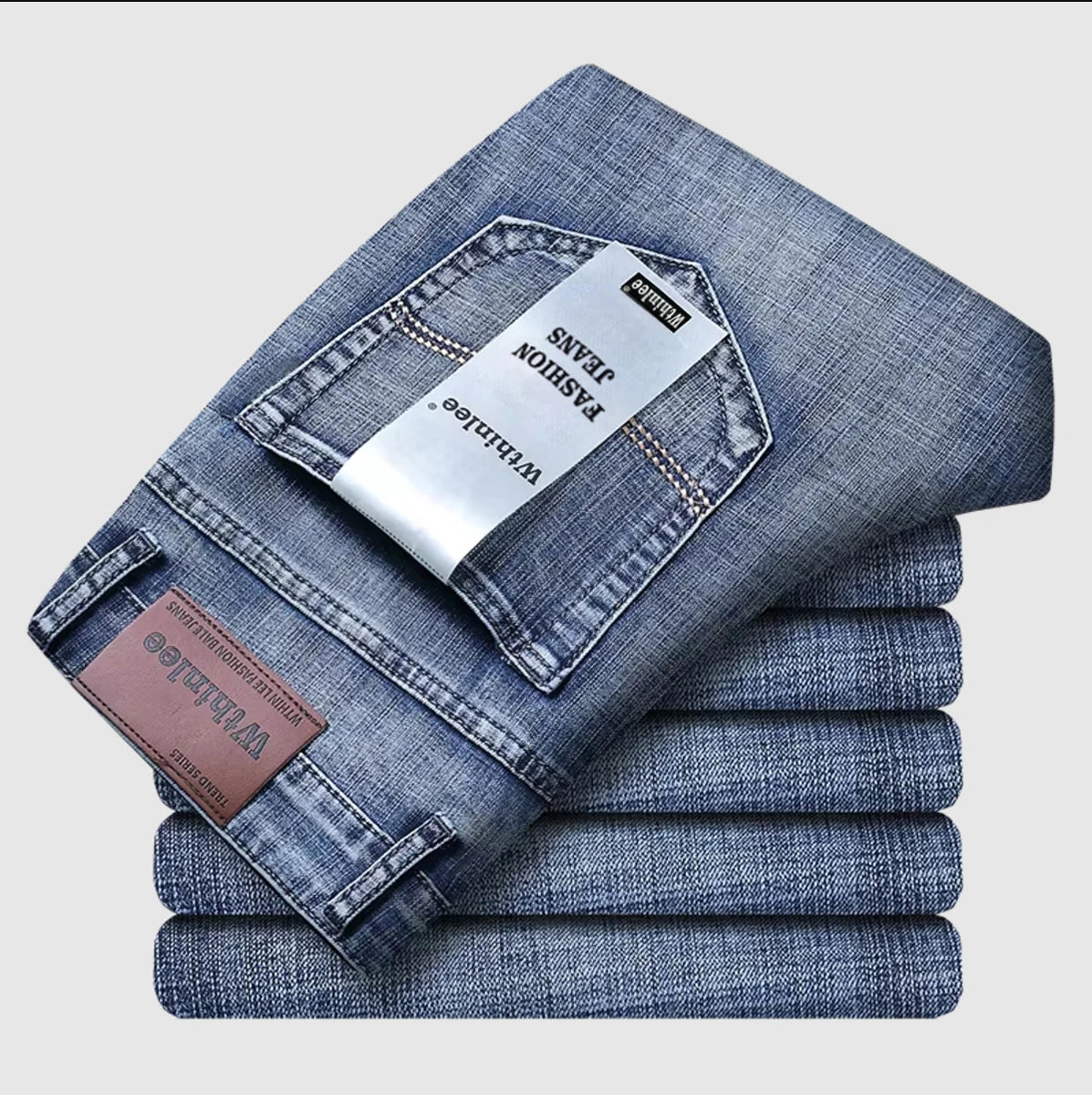 Men's Straight Leg Stretch Jeans