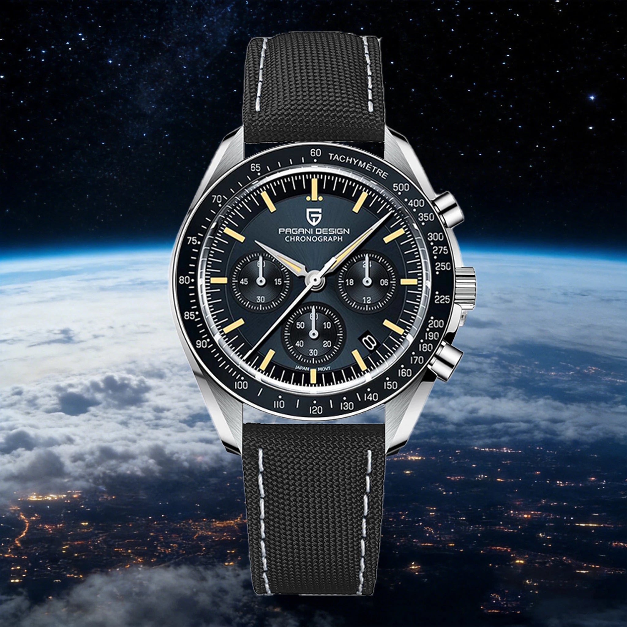 PAGANI DESIGN 2026 New Men's Watches Retro Luxury Tribute to CK2998 Quartz Watch For Men Speed Chronograph AR Sapphire crystal