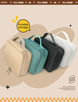 Flower Princess Traveler's Short Distance Travel Bag Crossbody Large Capacity Multi Layer Fashion Luggage Bag for Men and Women