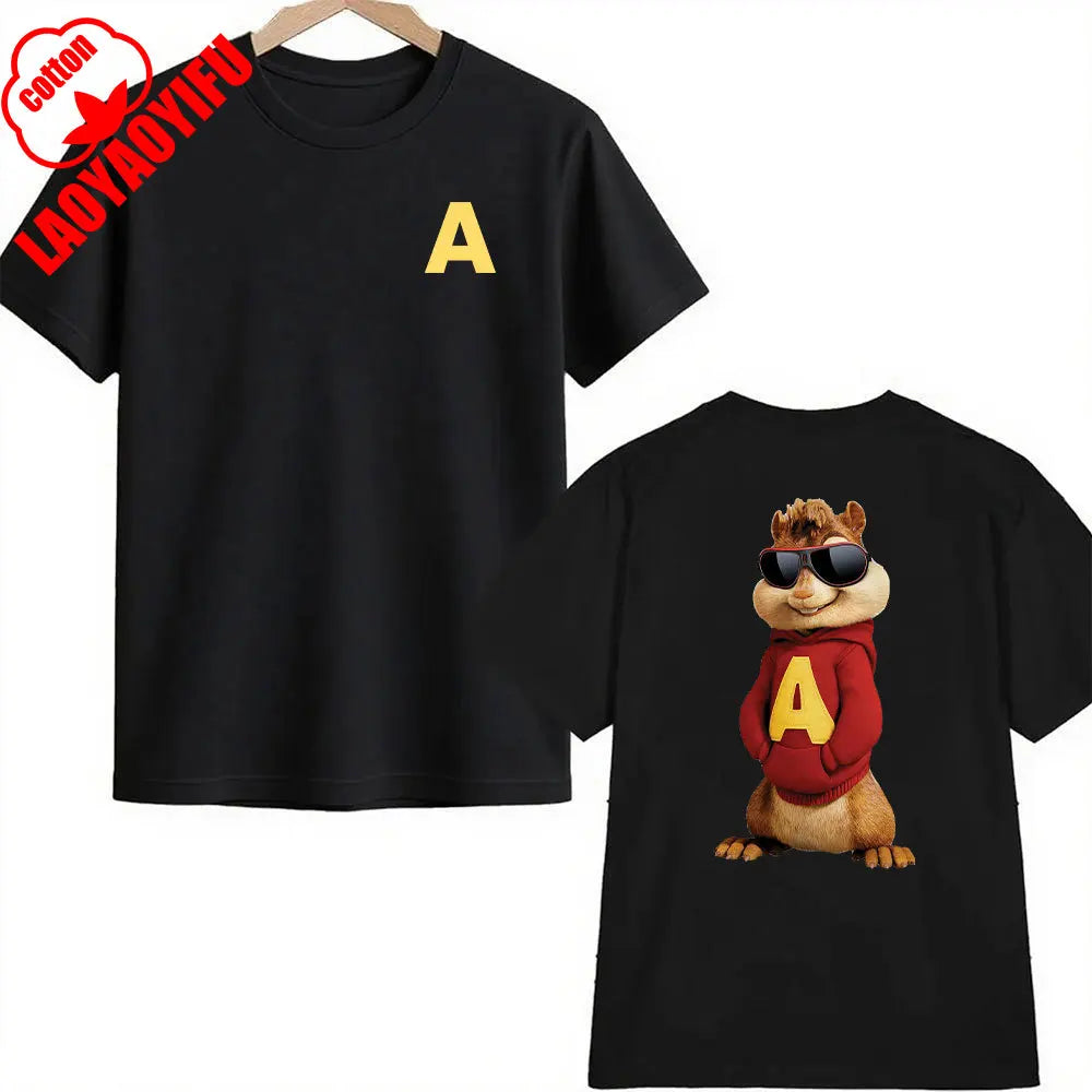 Alvin and the Chipmunks Double-Sided Cotton Tee