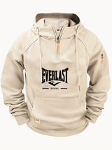 Multi-Pocket Zippered Tech Hoodie