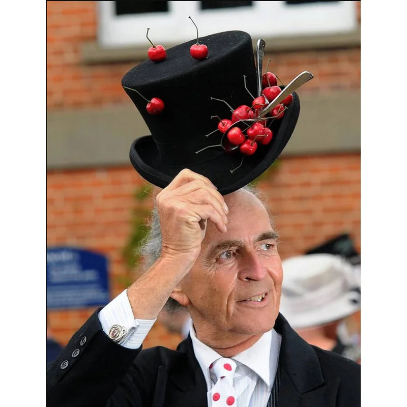 Men's Classic Wool Top Hat | Gentleman Magician Style