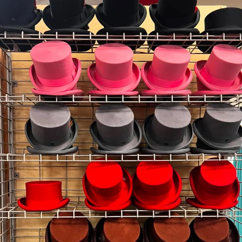 Elegant Wool Top Hat | Magician & Gentleman Style