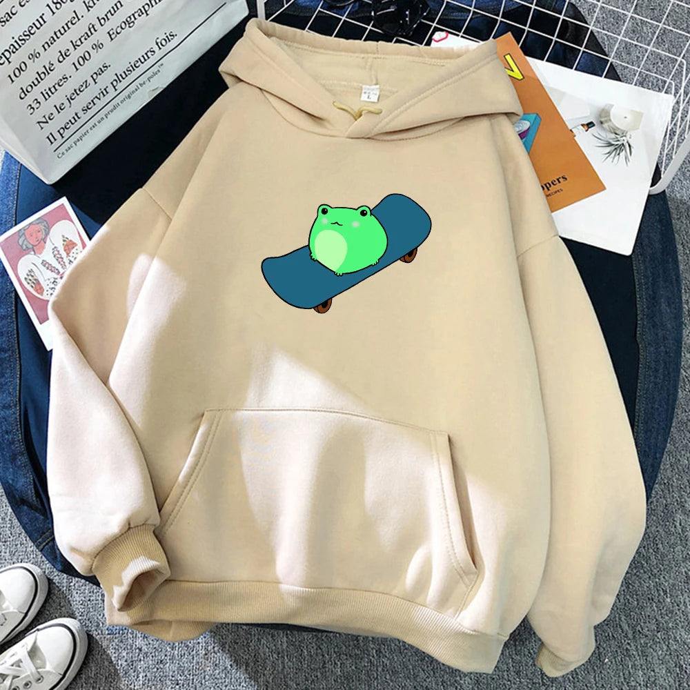 Frog Respect Skateboard Hoodie