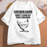 Chicken Game Graphic Tee – Funny Unisex T-Shirt